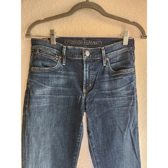 Citizens of Humanity Emannuelle Slim Boot Dark Wash Women's Denim Jeans 27 - Picture 4 of 12